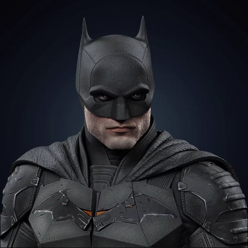 superhero batman on a black background