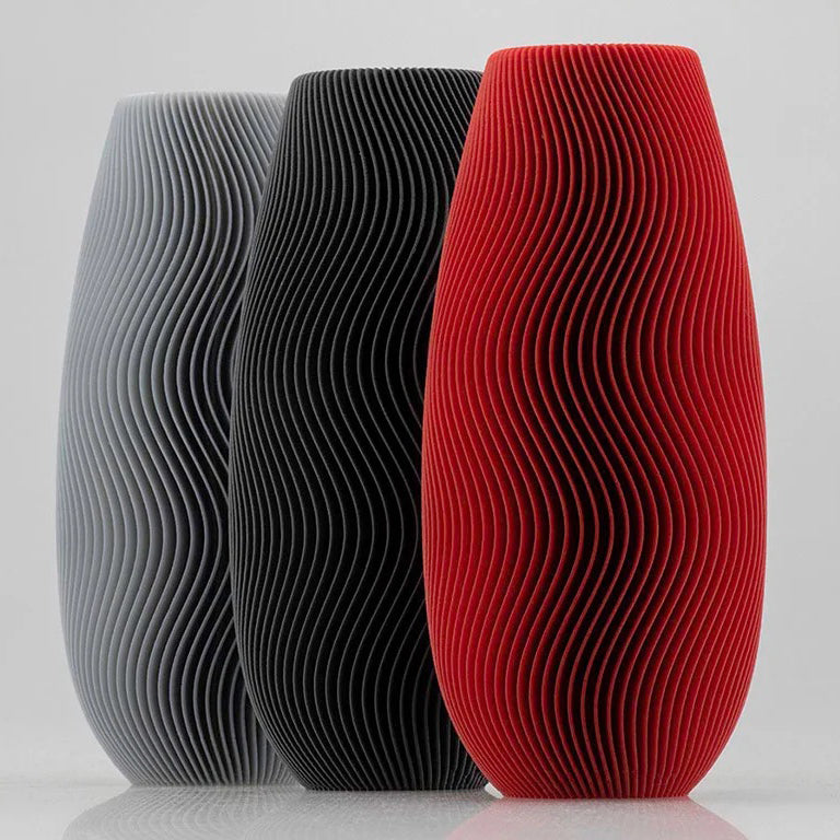 vase 3d printing model in 3 colors