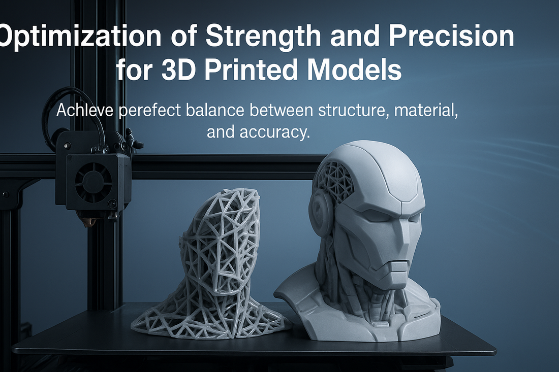 Optimization of Strength and Precision for 3D Printed Models