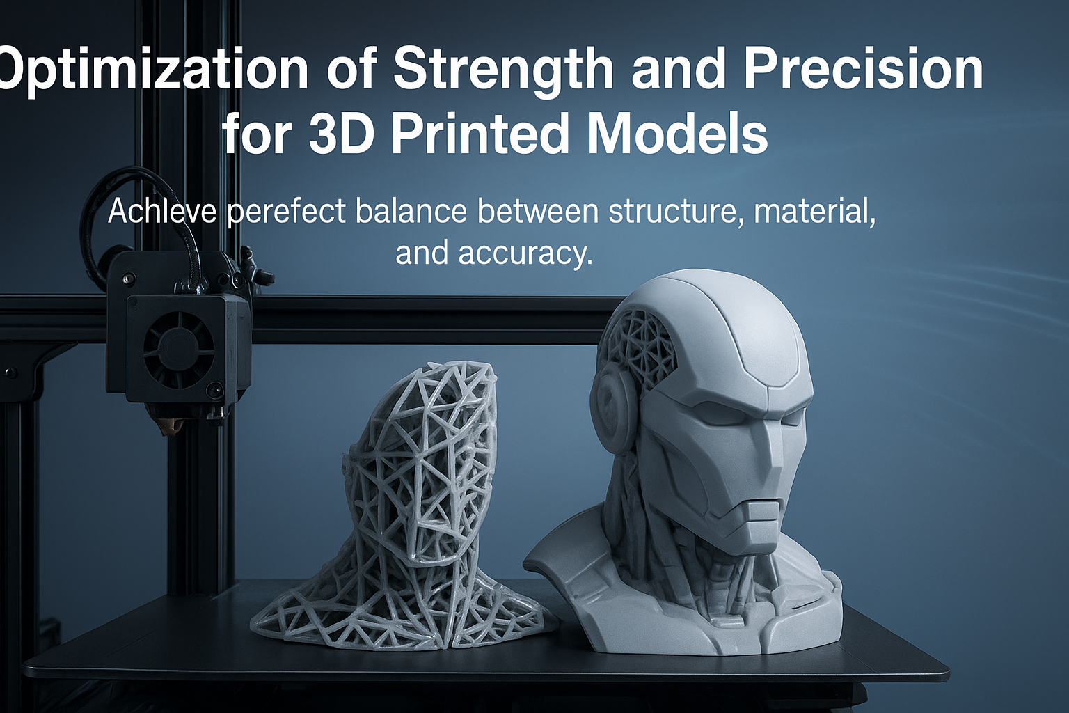 Optimization of Strength and Precision for 3D Printed Models