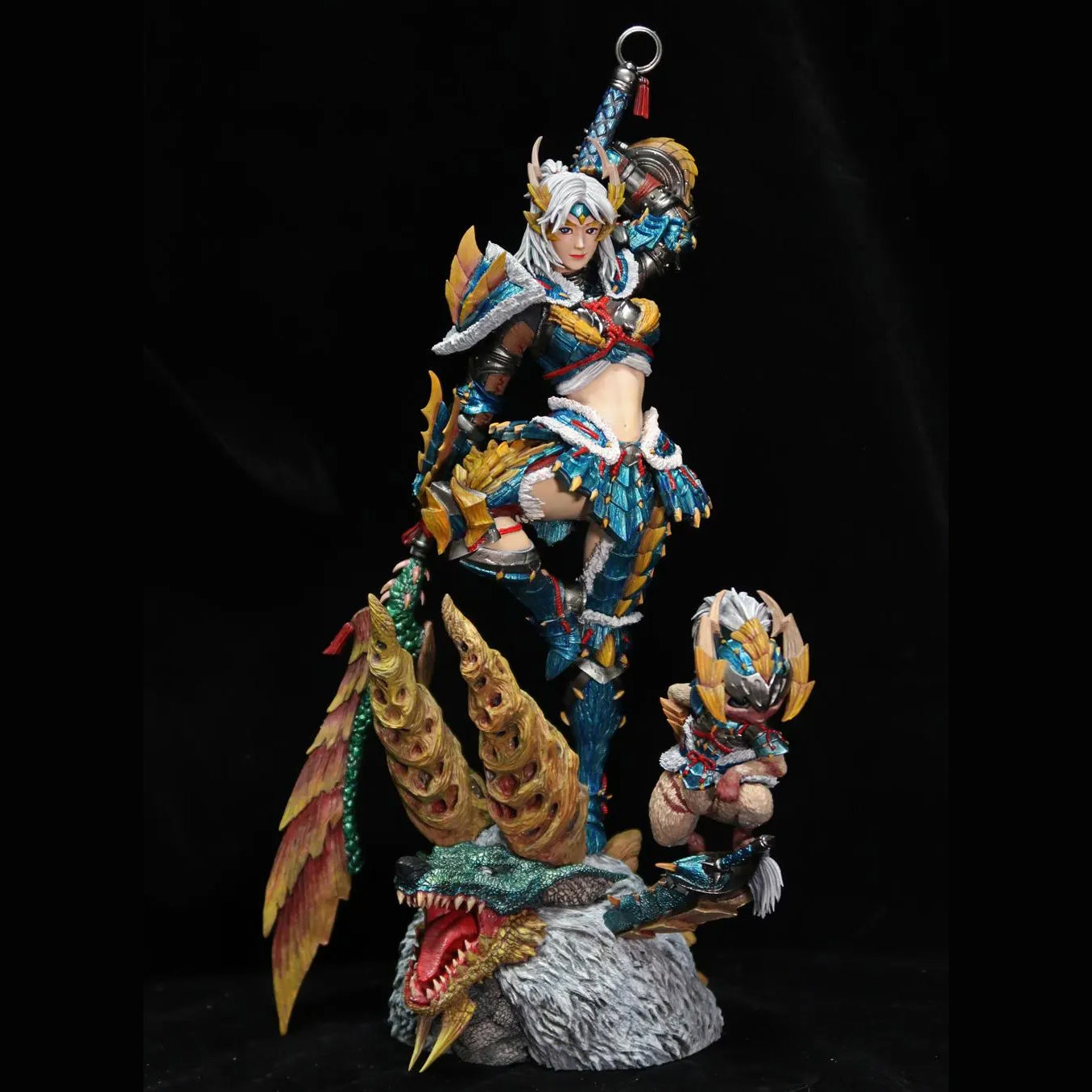 Monster Hunter Girl 3D Printing Stl Files