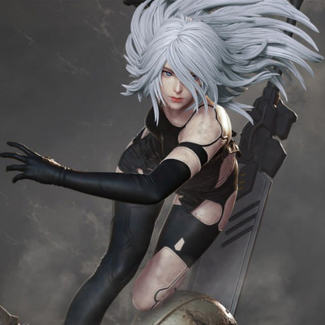 A2 - NieR: Automata 3D STL File (Full Size + Bust), 3D Printable Model Design