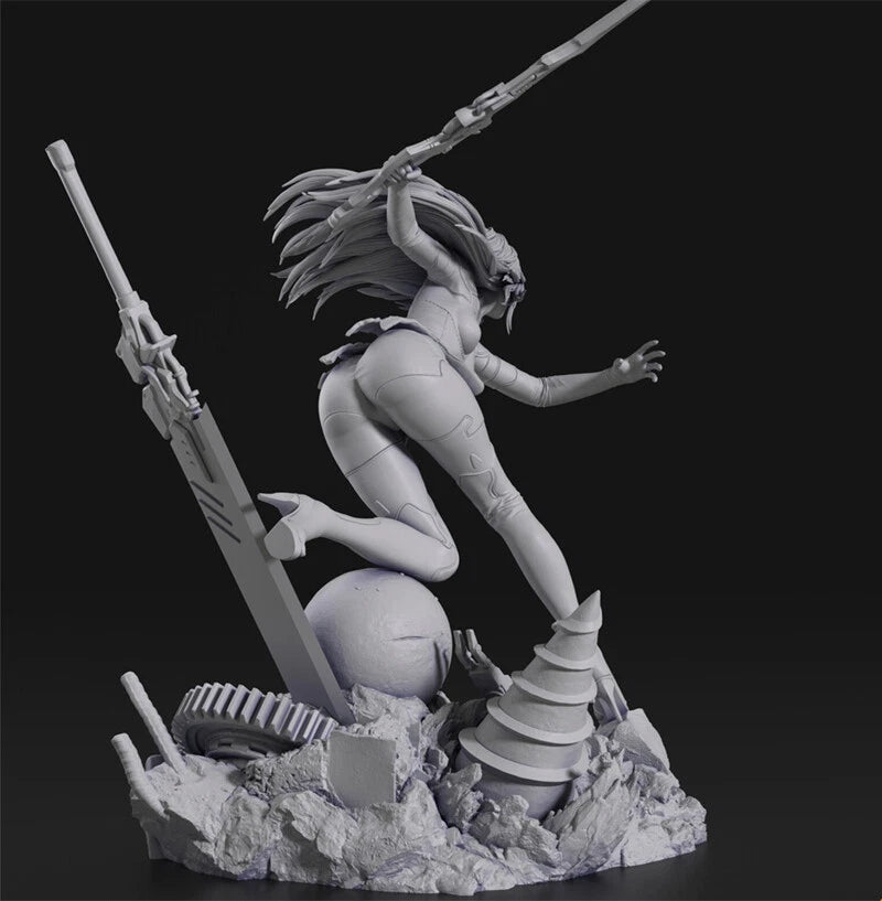 A2 - NieR: Automata 3D STL File (Full Size + Bust), 3D Printable Model Design