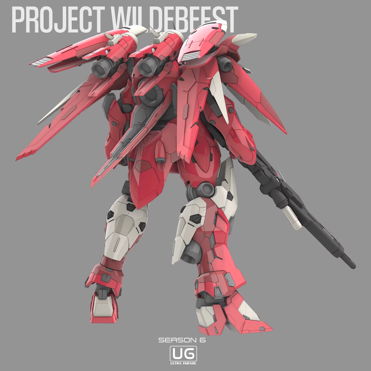 Gundam-Wildebeest-3d-model-back