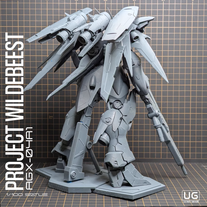 Gundam-Wildebeest-3d-model-back