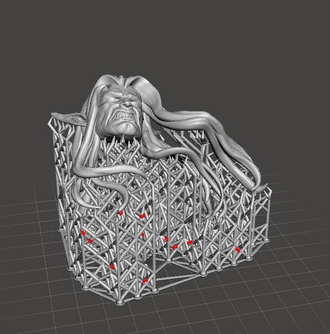 WOW Illidan 1/6 Scale (Pre-support) 3D Printing Stl Files