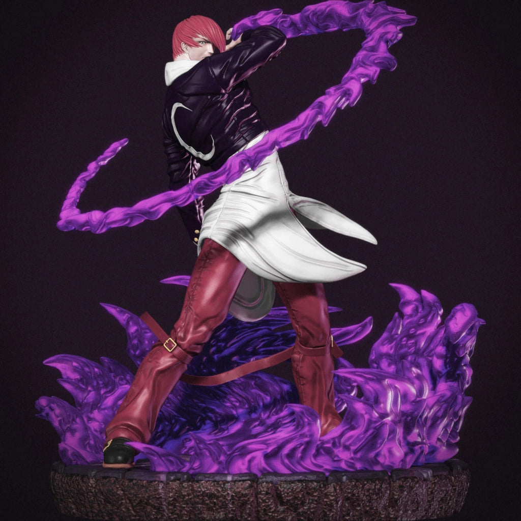 KOF Lori Yagami Statue 3D STL File (Split), 3D Printable Model Design