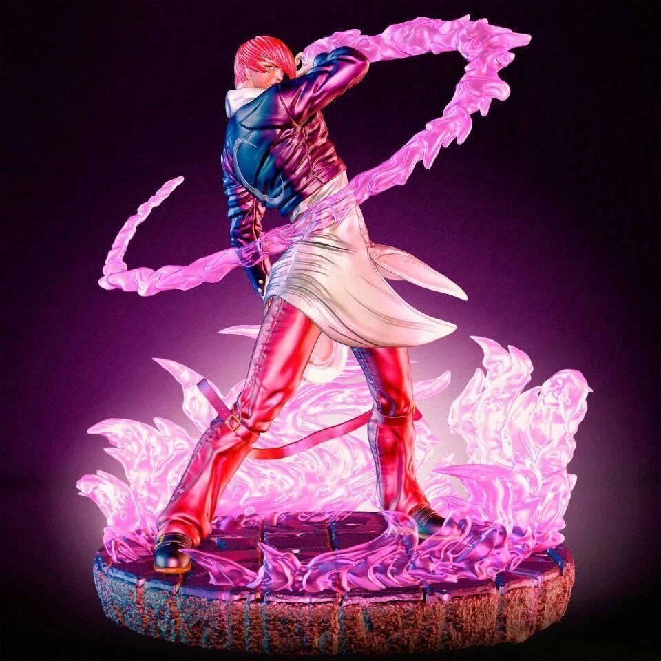 KOF Lori Yagami Statue 3D STL File (Split), 3D Printable Model Design