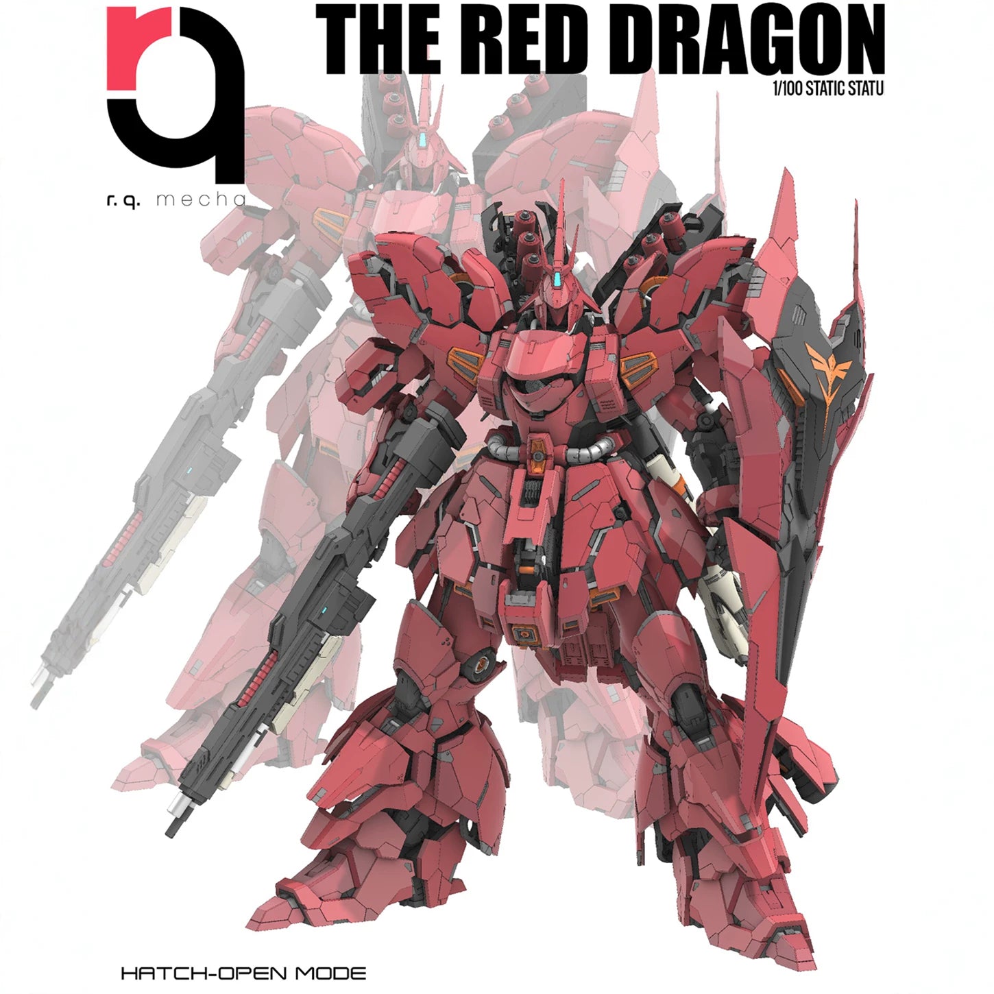 ガンダムザク 1/100スケール 組み立て説明書付き STLファイル