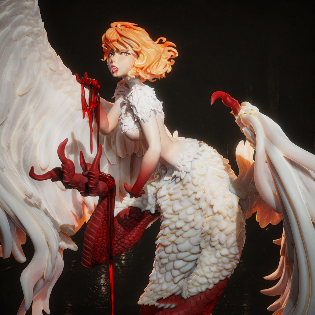 聖闘士星矢 ペガサス 1/6スケール STL ファイル