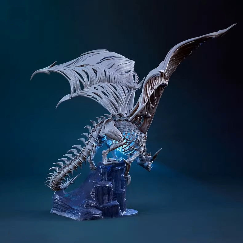 Frost Wyrm 3d printable model back view