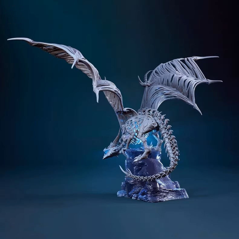 Frost Wyrm Statue 3D Stl Files, 3D Printable Model Design
