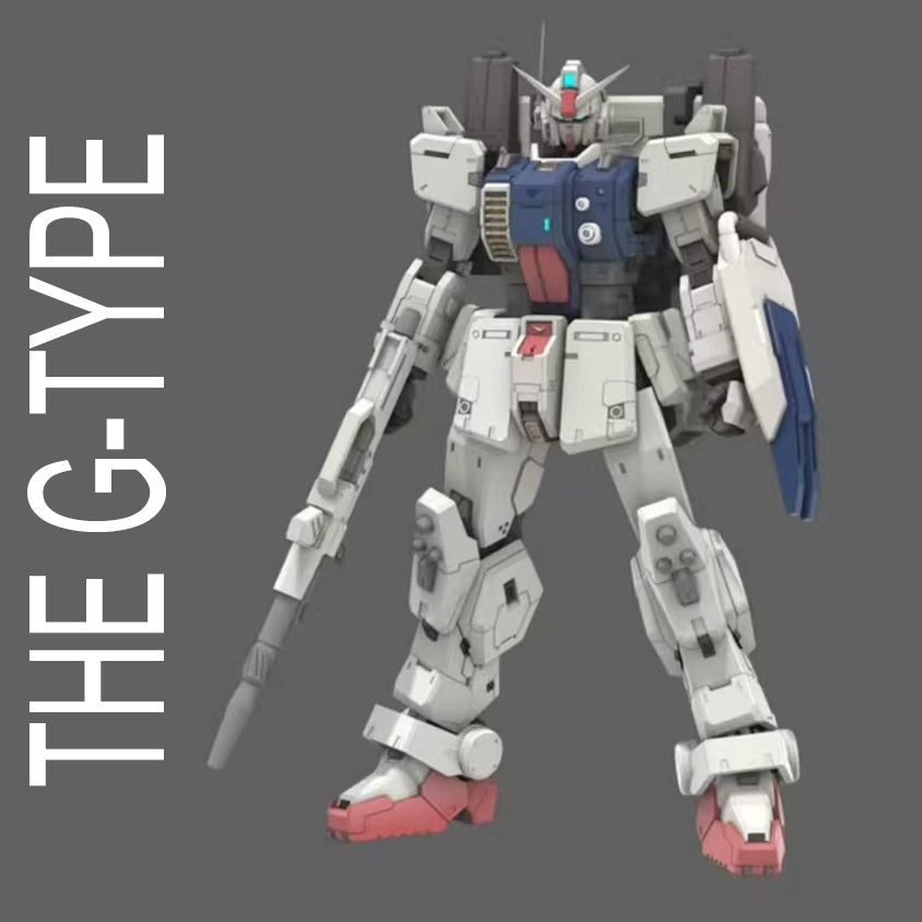 Gundam RX79 G-Type 3D Stl Files, 1/100 3D Printable Statue Design with Assembly Instruction