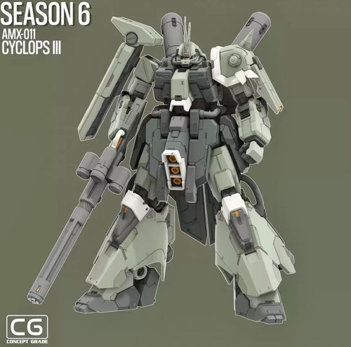 Gundam Zaku Cyclops III 3D Stl Files, 3D Statue Design with