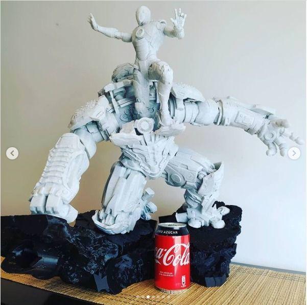 Comic Super Hero Hulkbuster STL File | 3D Printable Statue Design