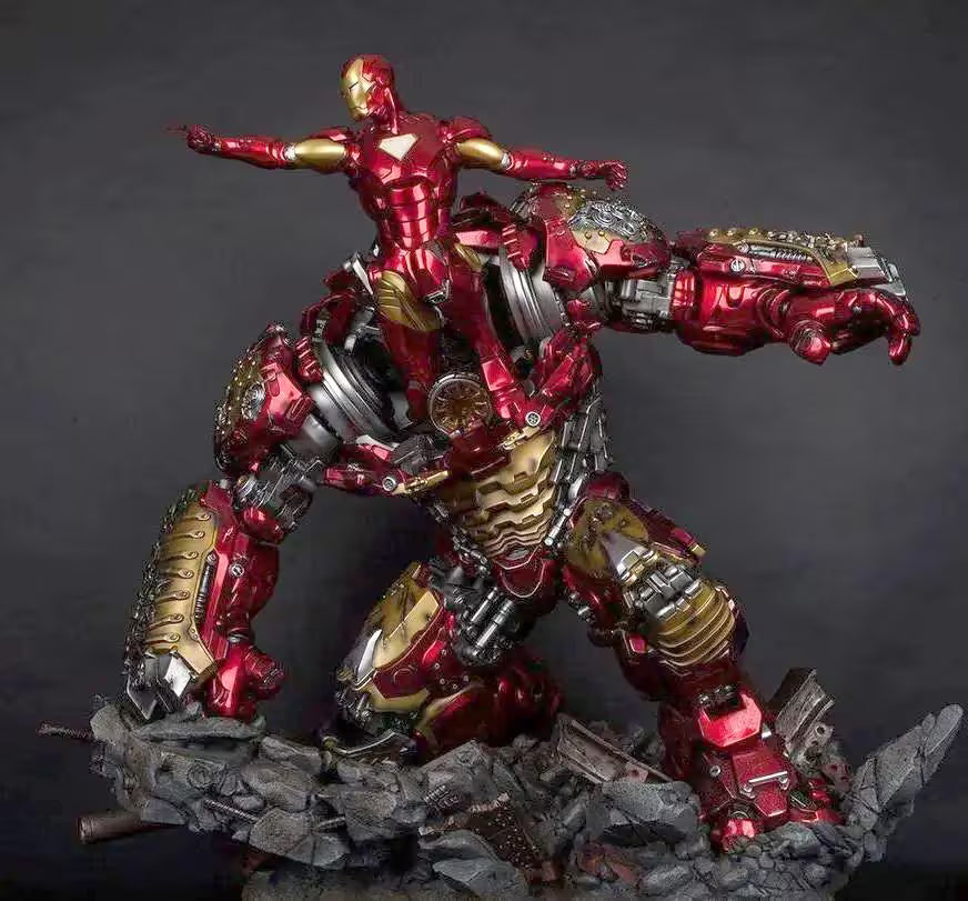 Comic Super Hero Hulkbuster STL File | 3D Printable Statue Design