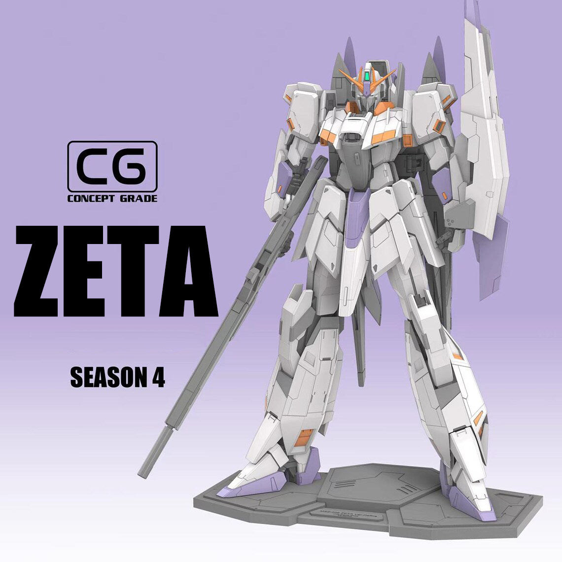 Gundam MSZ-006 ZETA 1/100 Scale with Assembly Instruction Stl Files