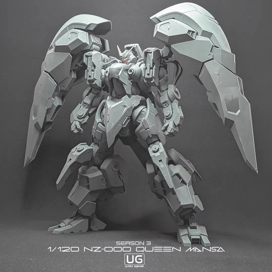 Gundam Queen Mansa NZ-000, 1/120 Scale with Assembly Instruction Stl Files