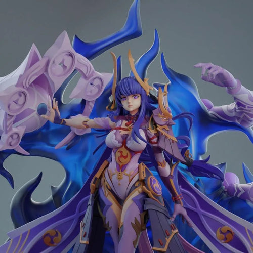 Genshin Impact Girl - Raiden Shogun (Cut & Uncut) Stl Files