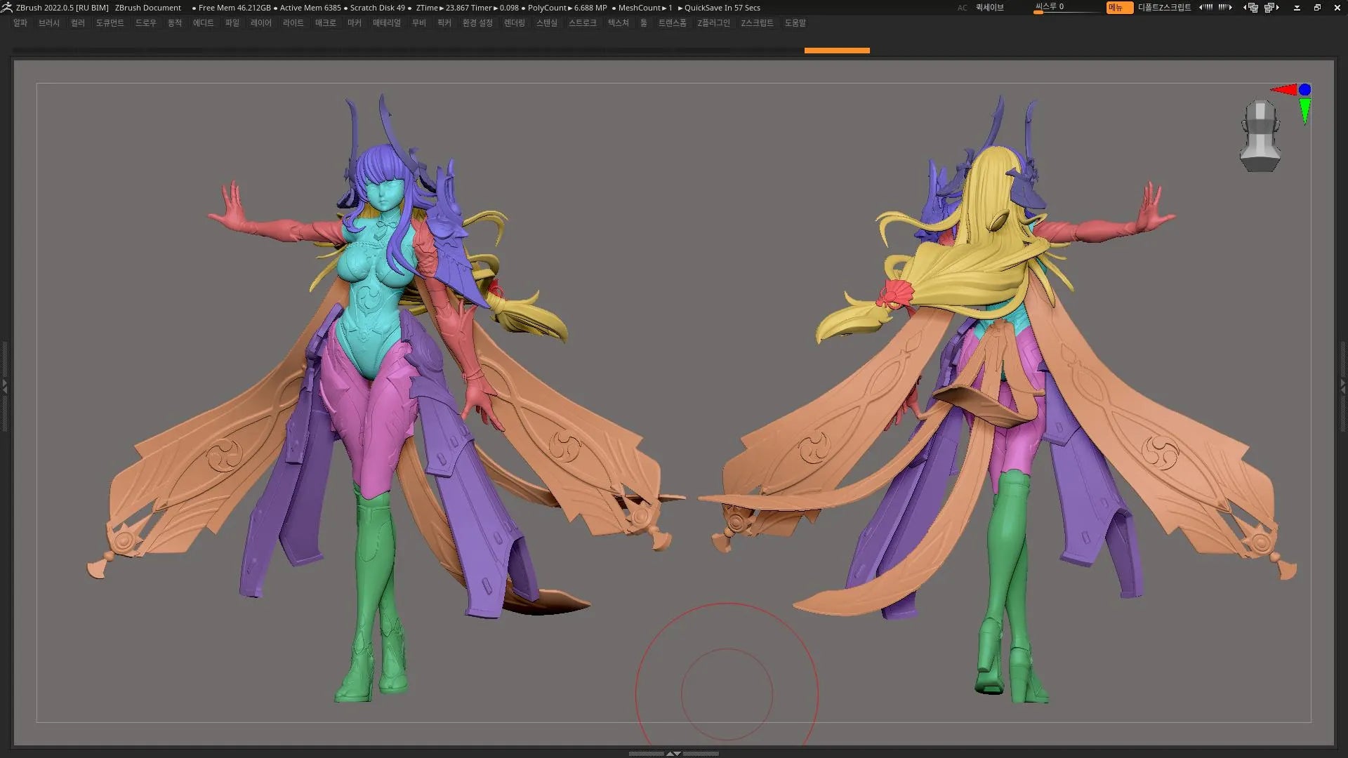 Genshin Impact Girl - Raiden Shogun (Cut & Uncut) Stl Files