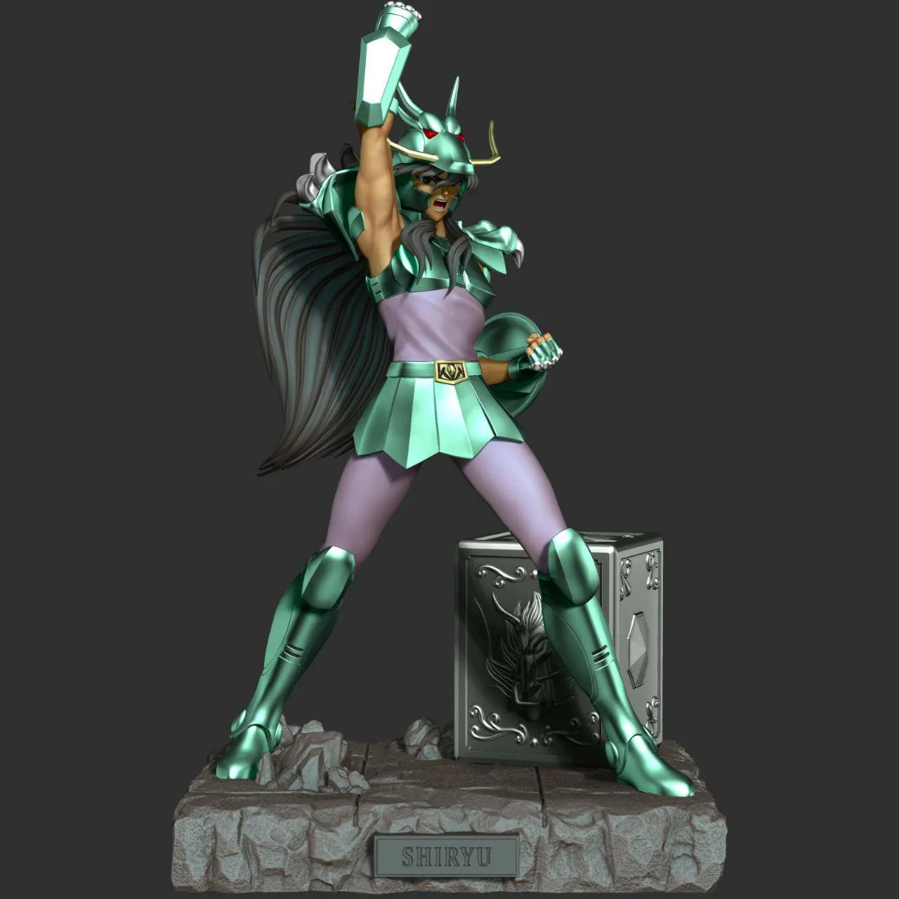 Saint Seiya - Dragon Shiryu, 1/6 Scale Stl Files