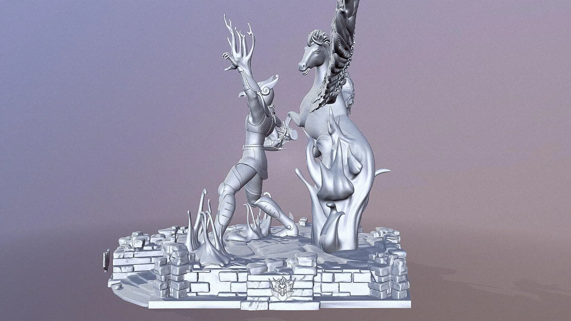 Saint Seiya Pegasus, 1/6 Scale STL Files
