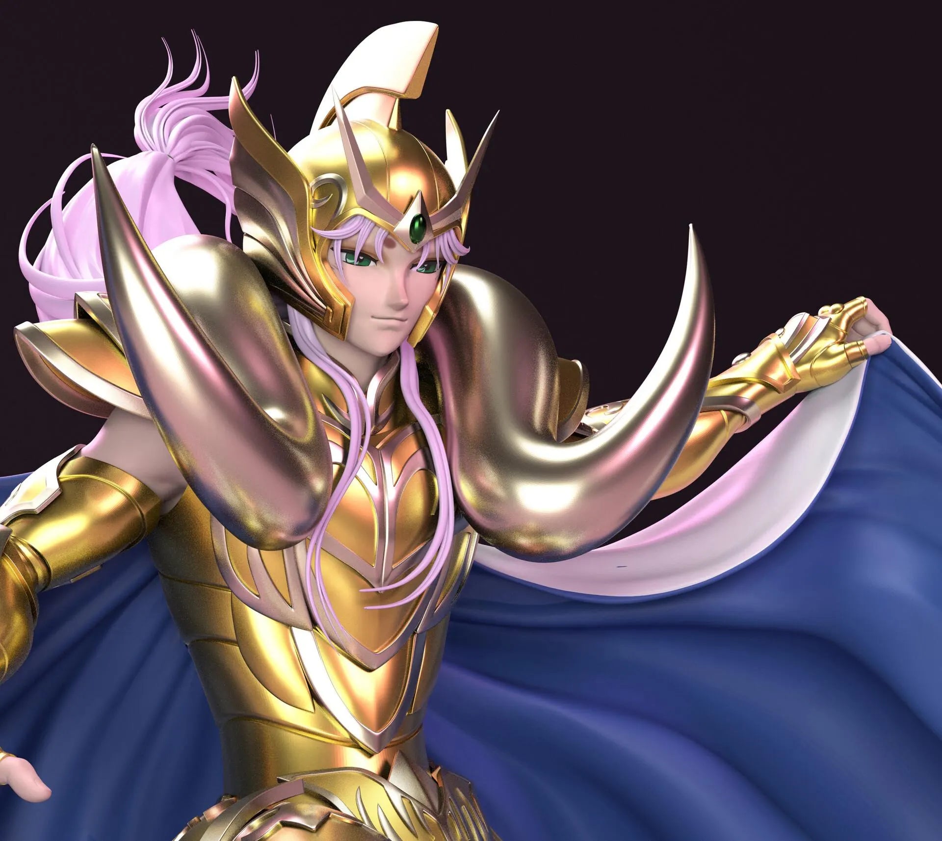 Saint Seiya - Mu Aries 3D Printing Model Stl Files