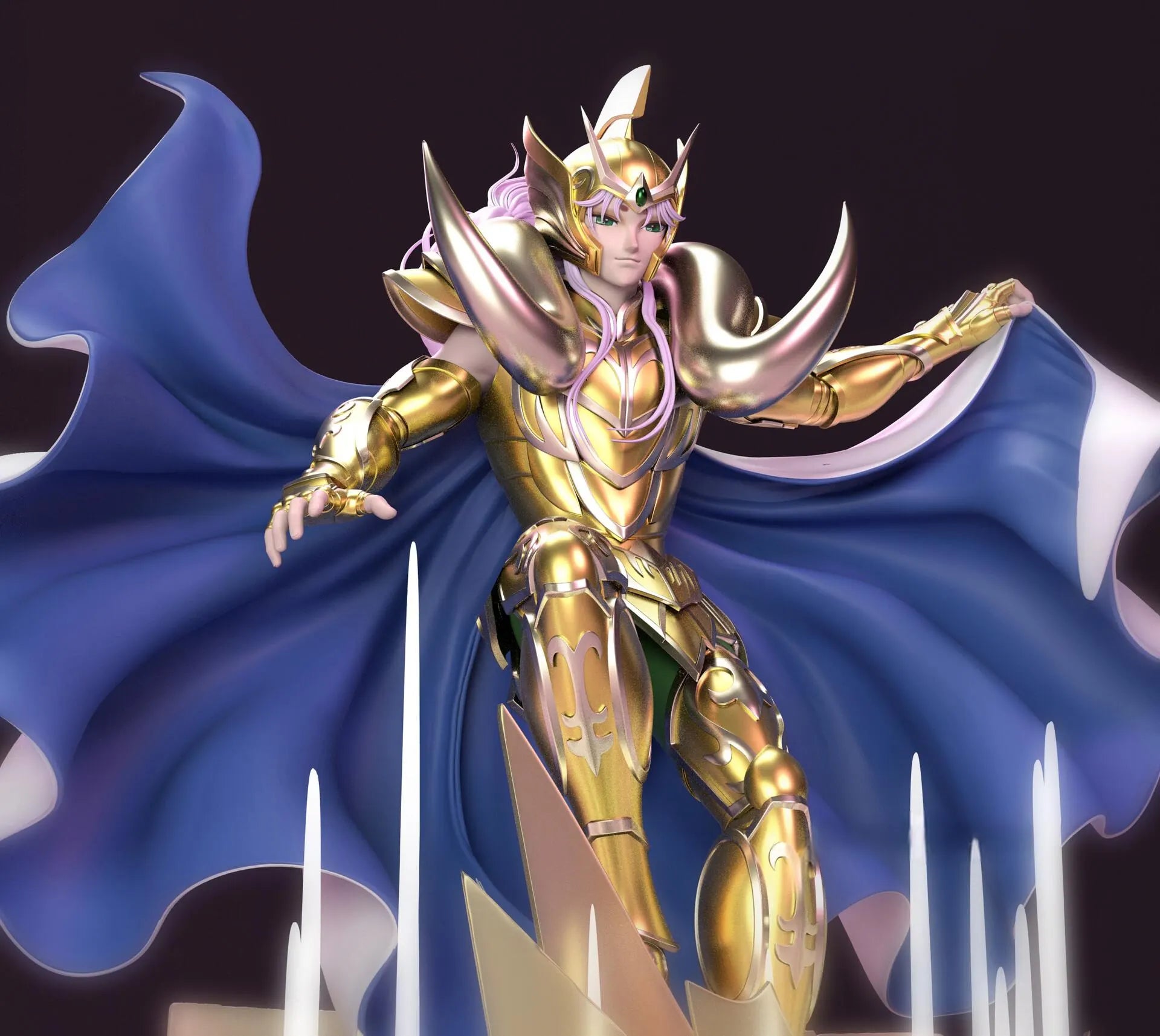Saint Seiya - Mu Aries 3D Printing Model Stl Files