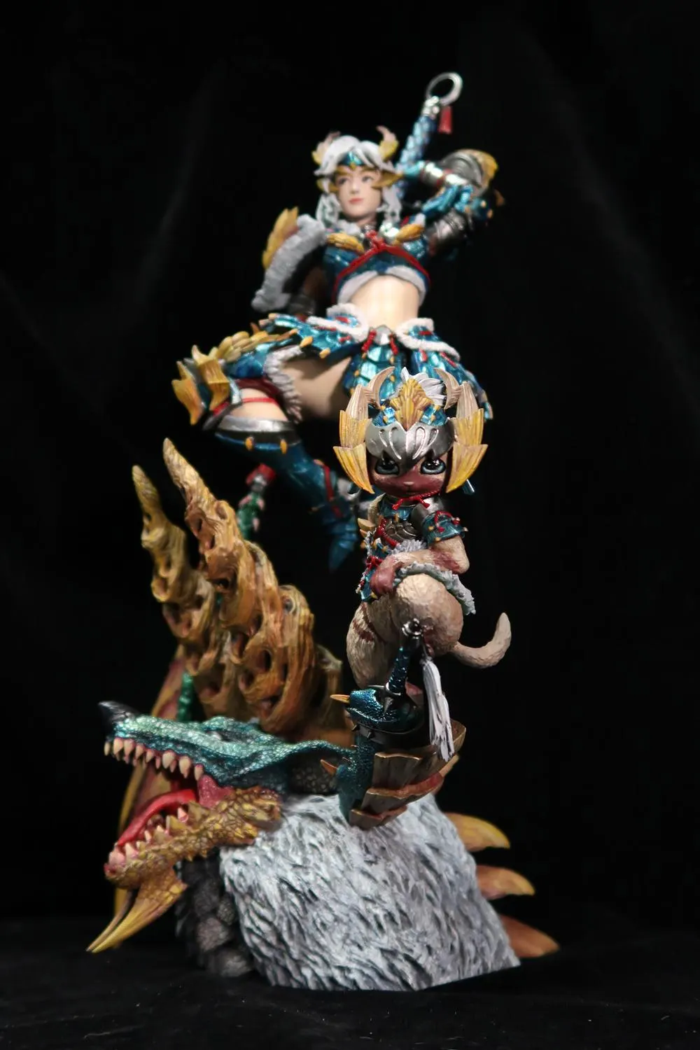 Monster Hunter Girl 3D Printing Stl Files