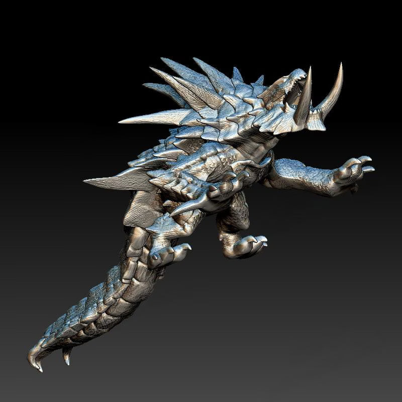 モンスターハンターガール 3Dプリント STL ファイル