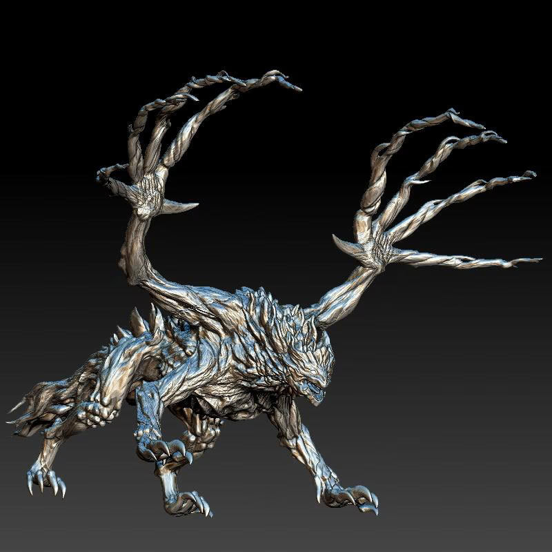 Pack of 25 Monster Hunter Dragons 3D Stl File, 3D Printable Statues Design