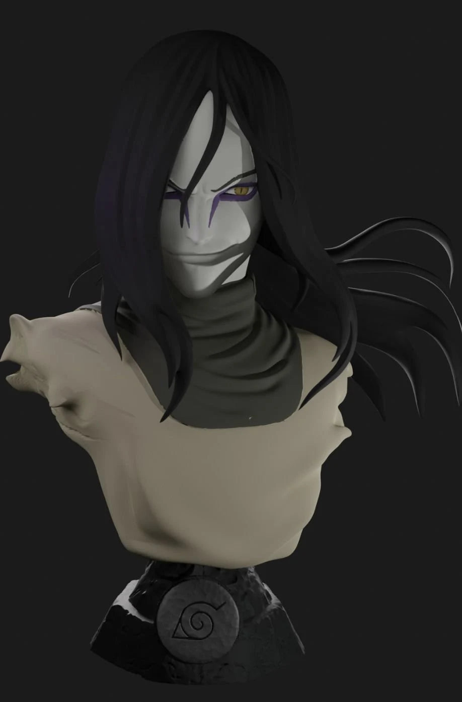 ninja-bust-collection-3d-stl-file