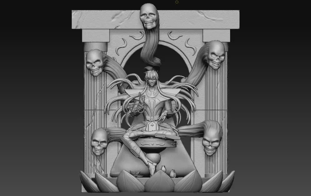 Saint Seiya - Virgo Asmita 3D Stl Files, 3D Printing Model Design