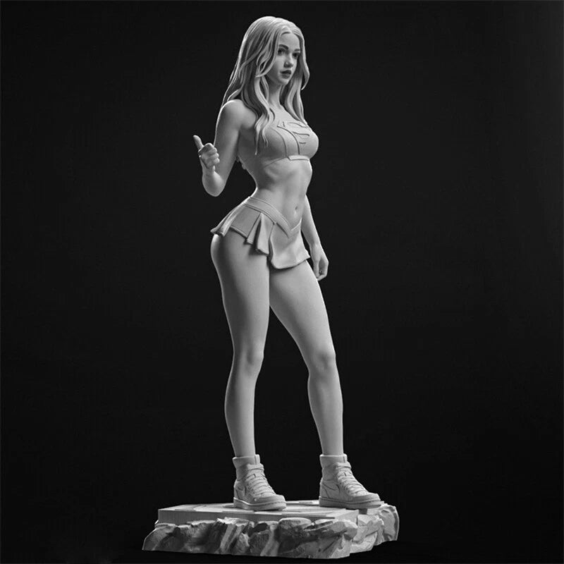 Supergirl 3D STL File, 3D Printable Model Design